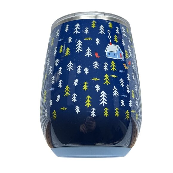 Scout + Swig Life Insulated Wine Tumbler Cabin Design Stainless Steel 14 oz - Picture 2 of 7
